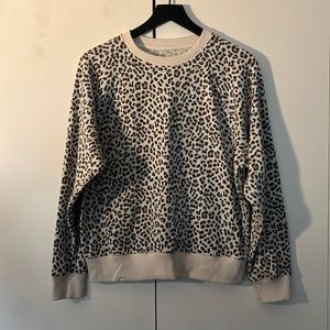 VS Leopard Print Crewneck